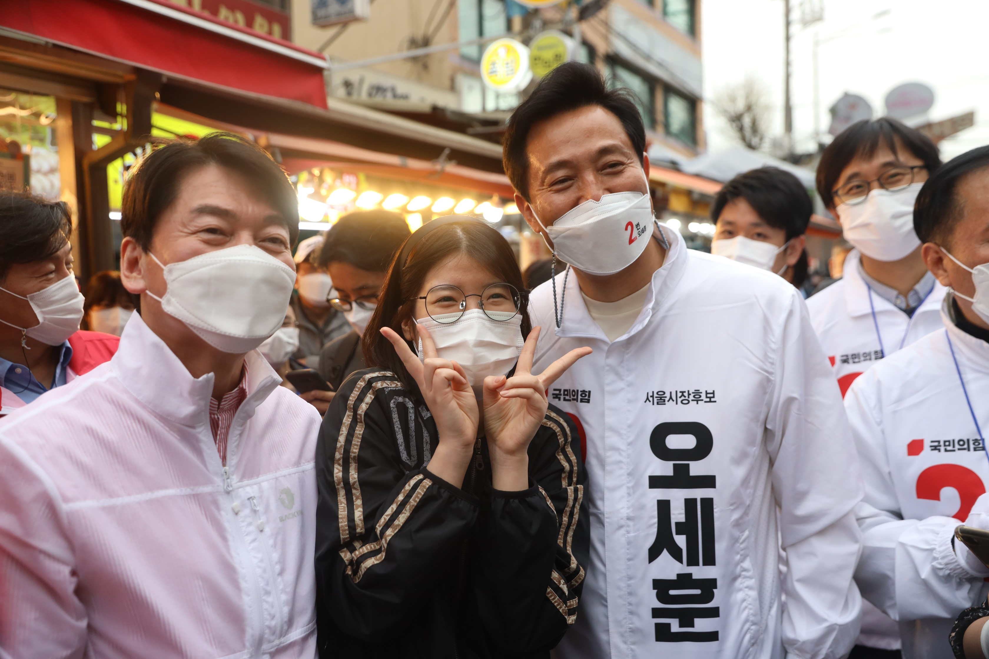 ■ 양천구 깨비시장 집중유세